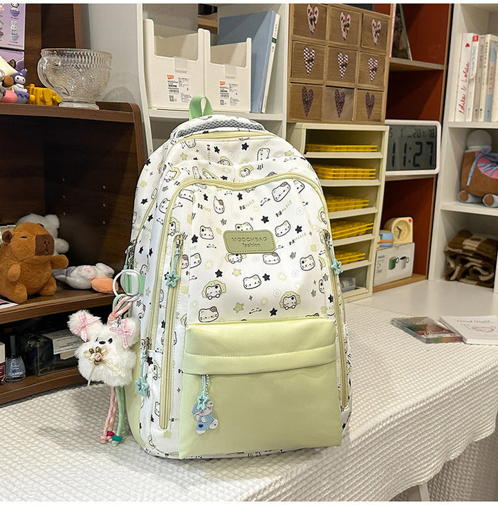 Cute Character-Themed School Backpack