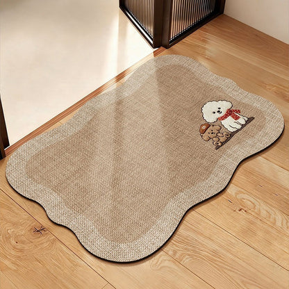 Decorative Pet-Themed Area Mat Acalora