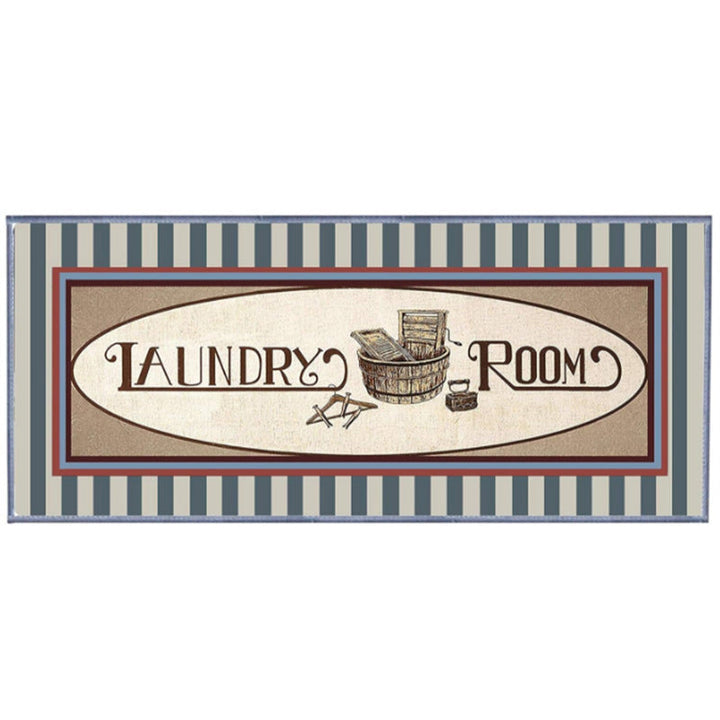 Decorative Laundry Room Mat