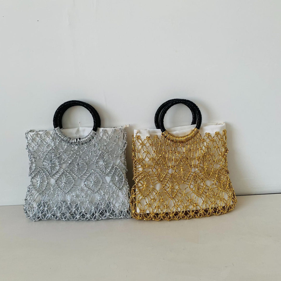 Stylish net handbag Kalsten