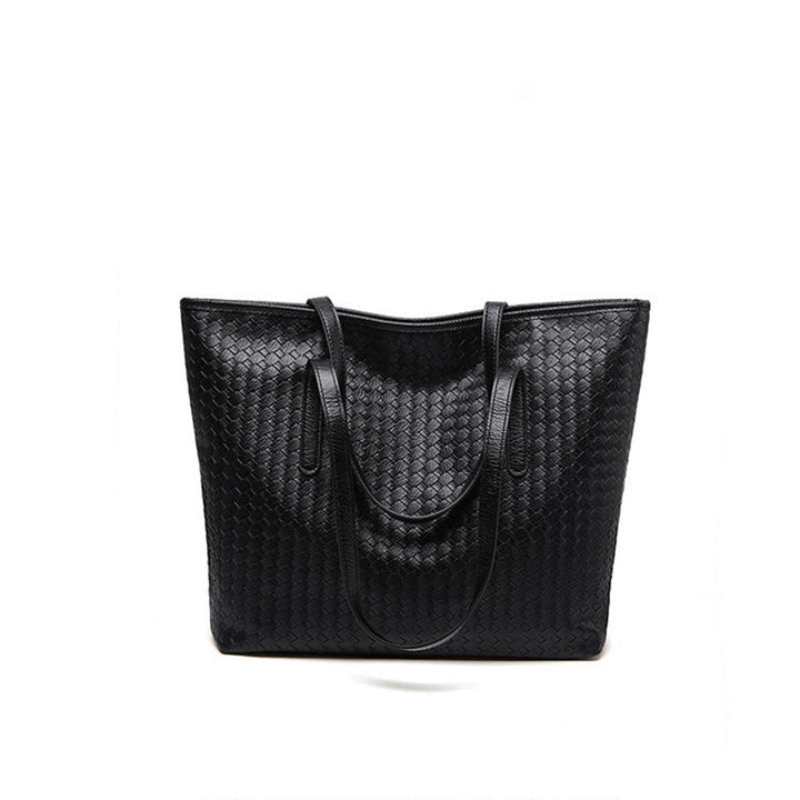 Woven Leather Tote Bag Kalsten