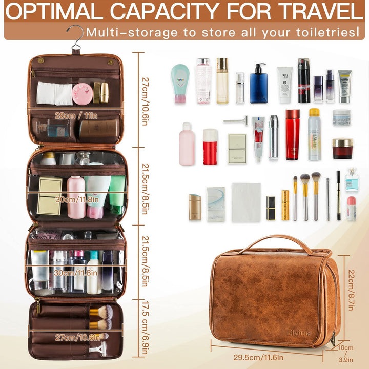 Cosmetic storage bag with hanging option Kalsten