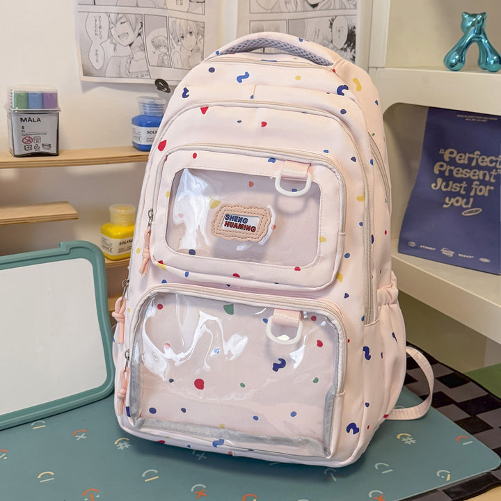 Fun Patterned School Backpack