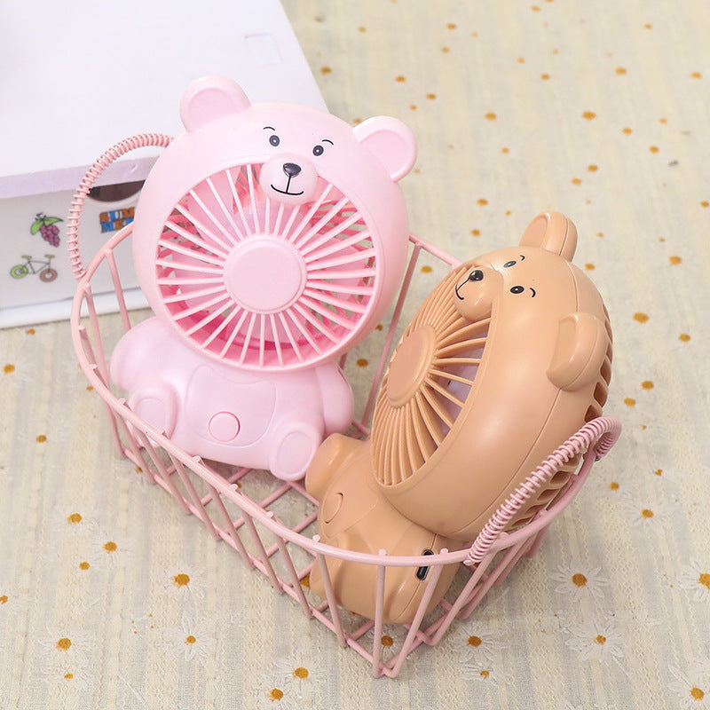 Women's Portable Mini Fan in Bear Design Kalsten
