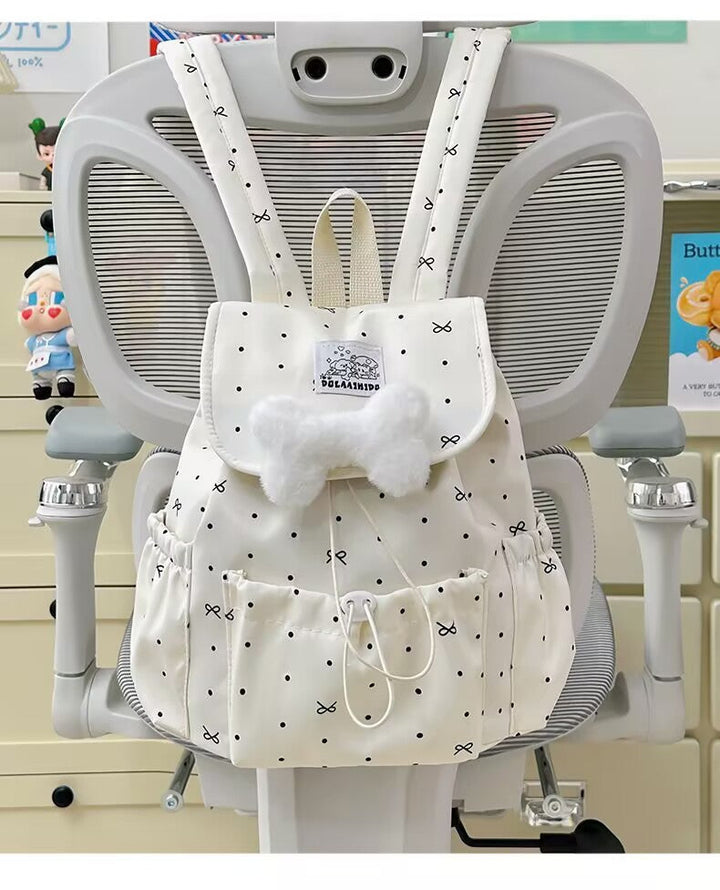 Playful Polka Dot Mini Backpack