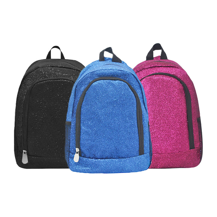 Glittering school backpack Kalsten