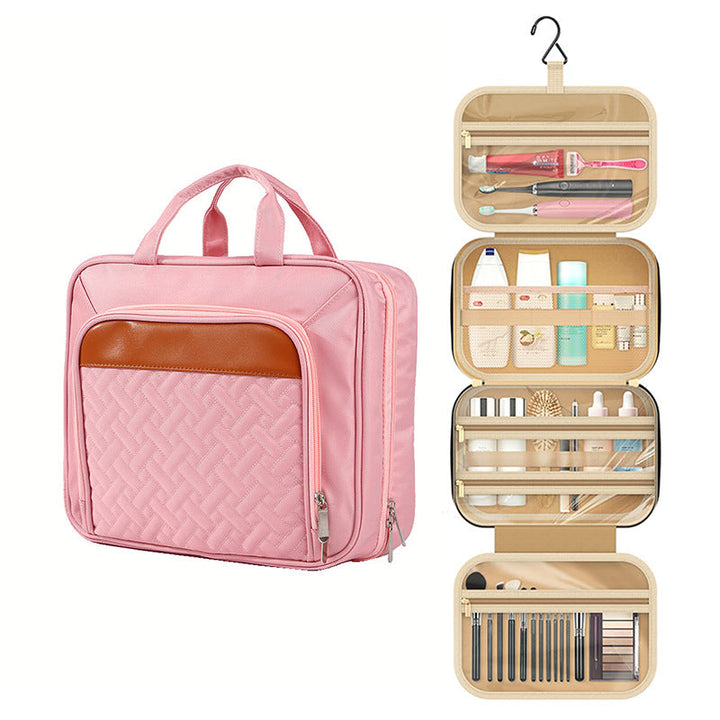 Cosmetic Organizer Bag with Intelligent Interior Layout Kalsten
