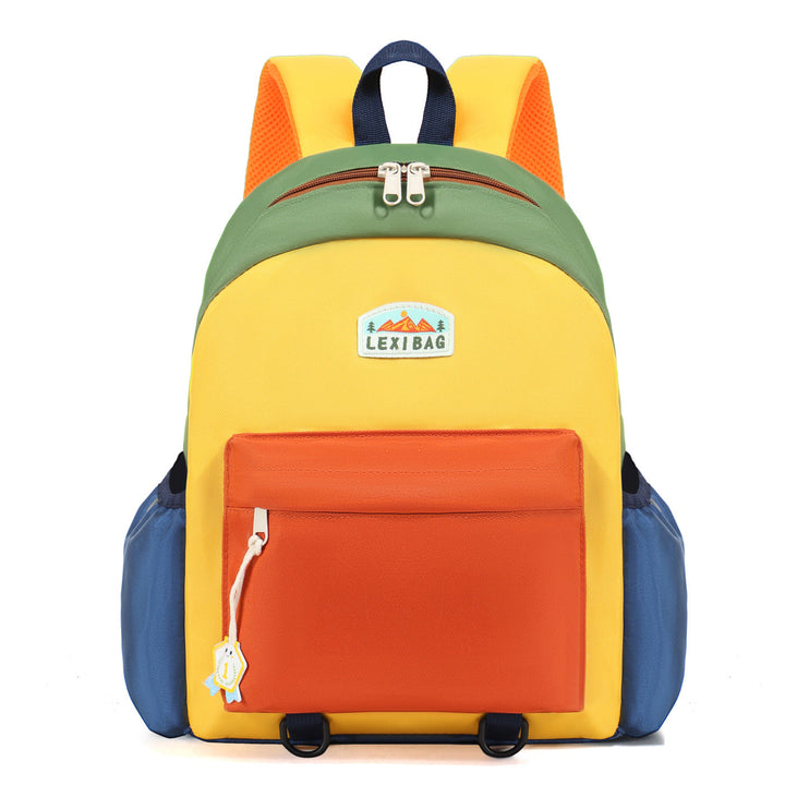 Colorful Multi-Compartment School Backpack Kalsten