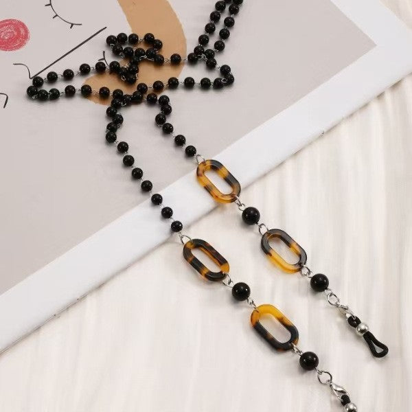 Chic Eyewear Chain with Elegant Beads Kalsten