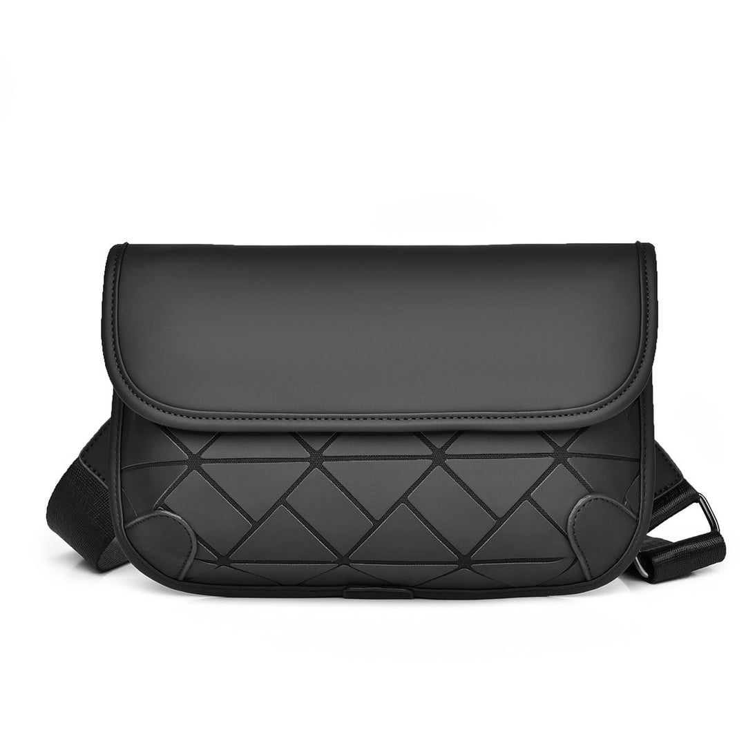 Stylish crossbody bag with geometric design Kalsten