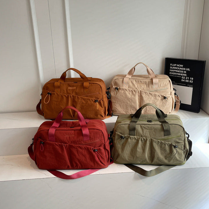 Sporty and Functional Travel Bag with Multiple Outer Pockets Kalsten