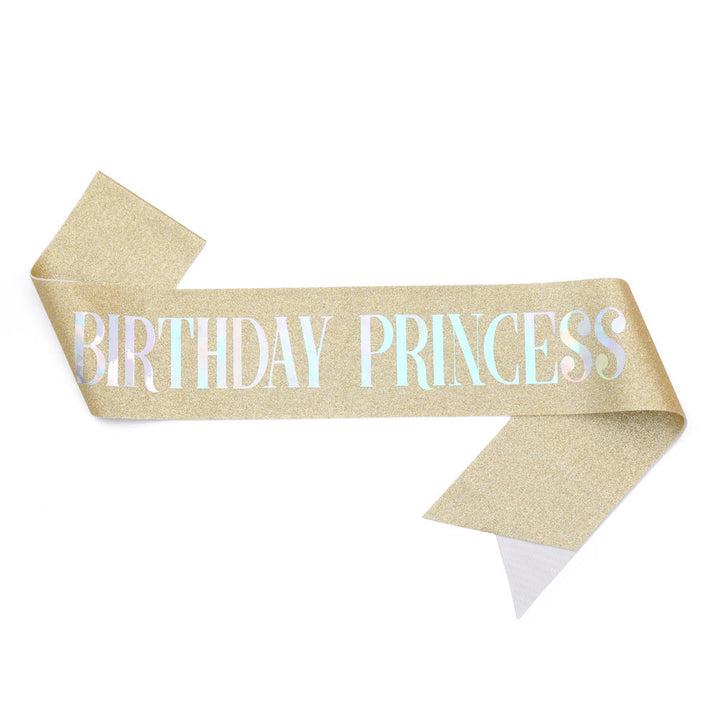 Women's Birthday Sash with Glitter Design Kalsten