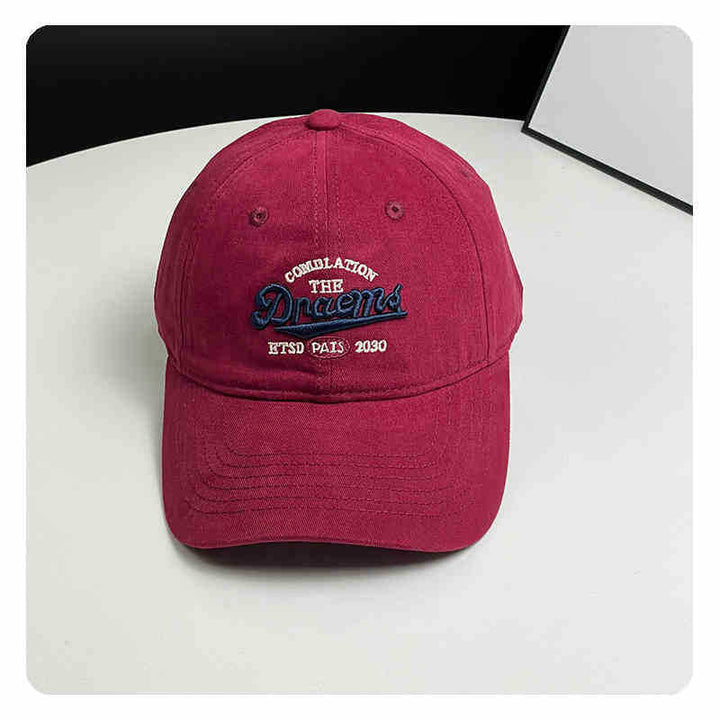 Unisex Vintage-Inspired Embroidered Baseball Cap Kalsten