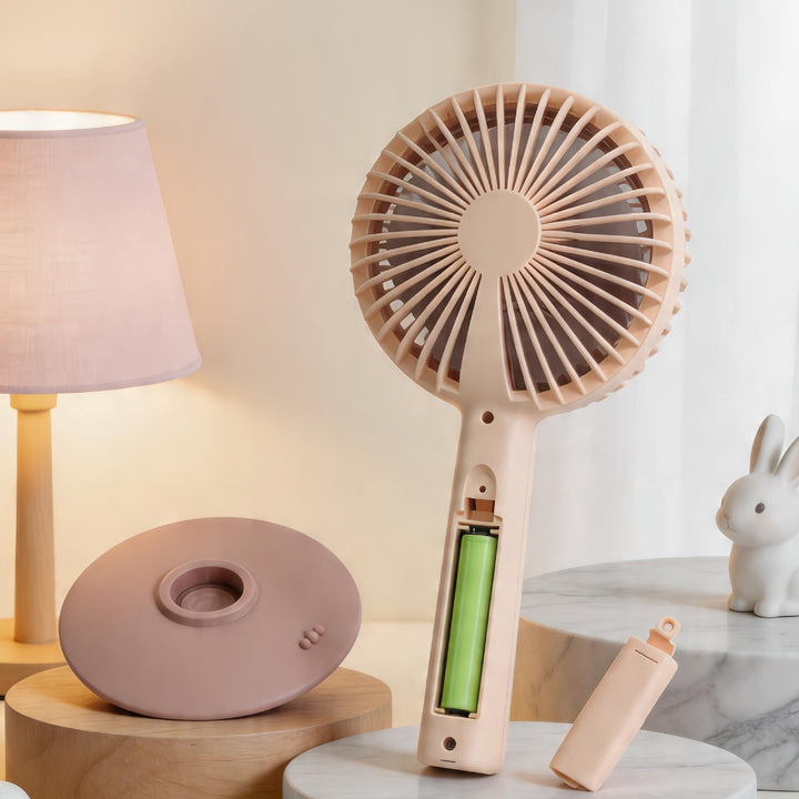 Ladies Portable USB Mini Fan with Cute Animal Design Kalsten