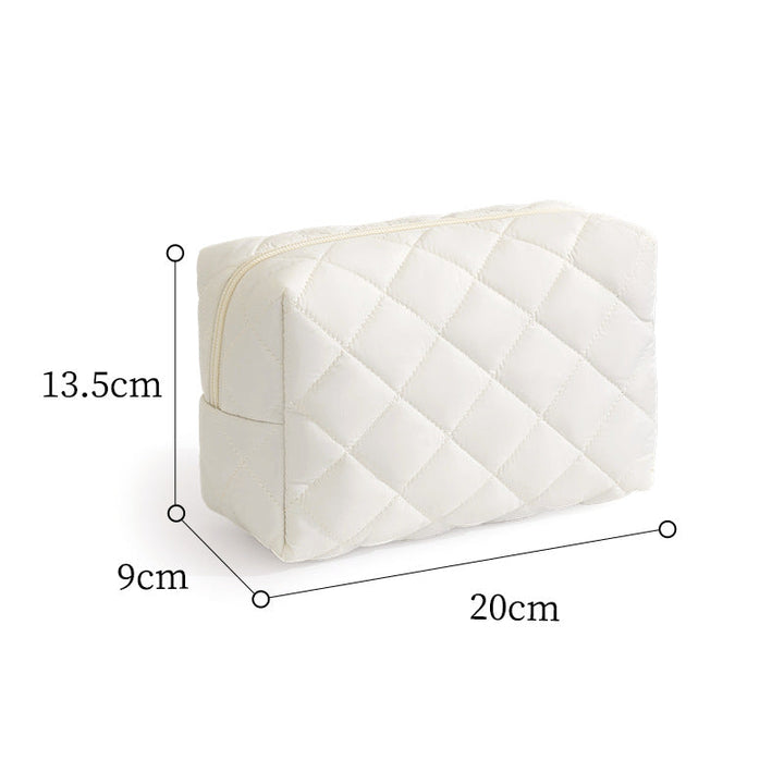 Quilted Leopard Print Makeup Case Kalsten