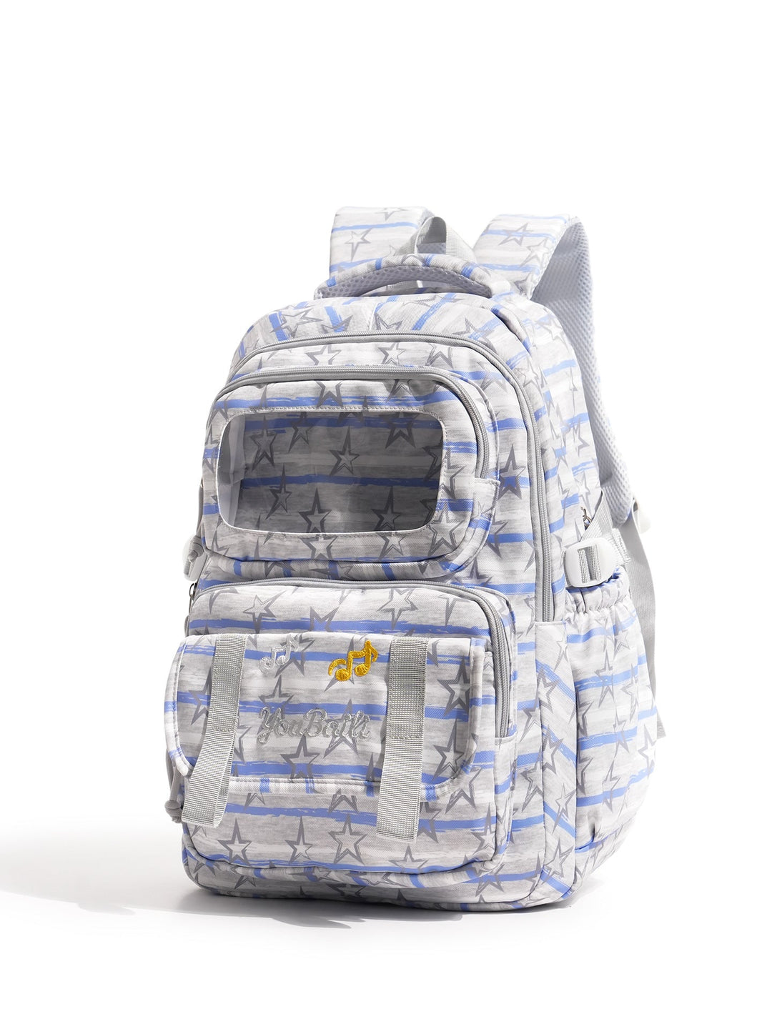 Multi-Compartment Music Theme School Backpack