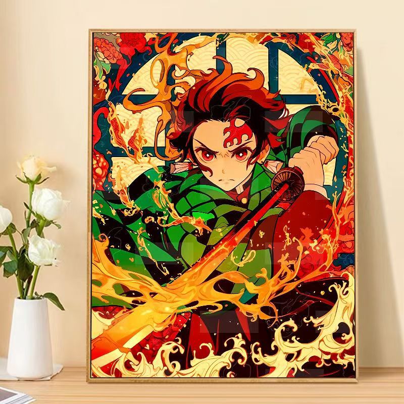 Fantasy Warrior Canvas Art Print Kalsten