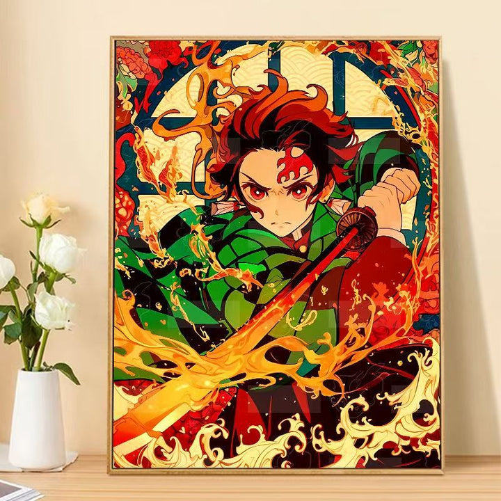 Fantasy Warrior Canvas Art Print Kalsten