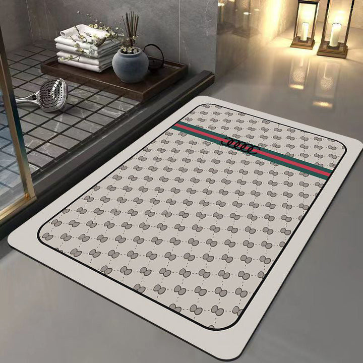 Luxury Abstract Design Bath Mat