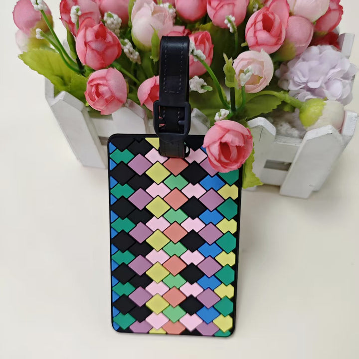 Unisex Luggage Tag in Creative Geometric Design Kalsten