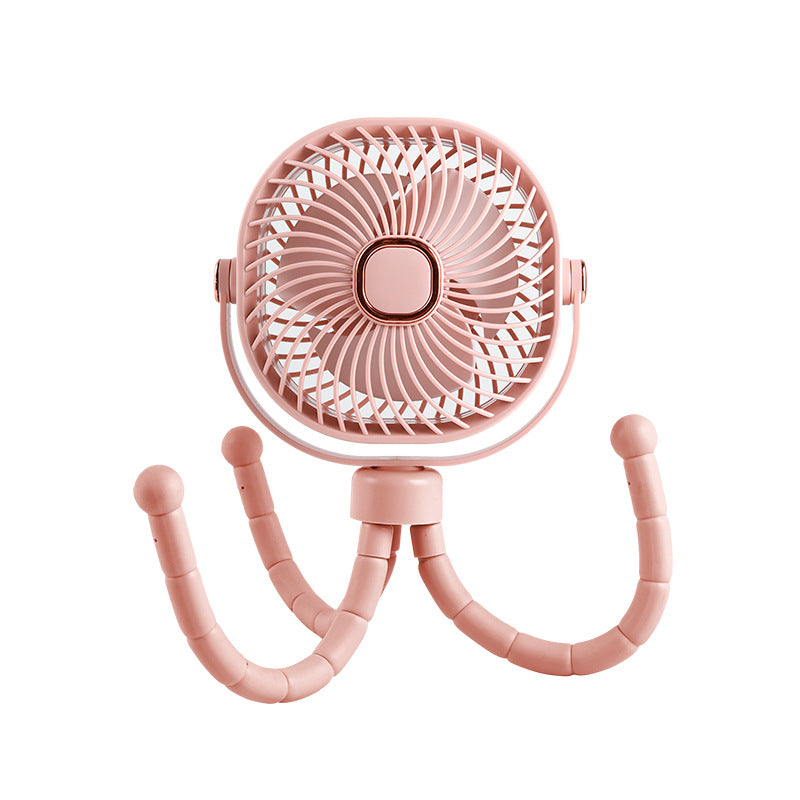 Unisex Mini-Portable Fan with Flexible Mount Kalsten