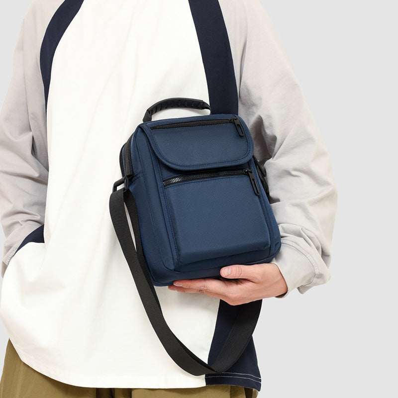 Compact Multi-Pocket Messenger Bag Kalsten