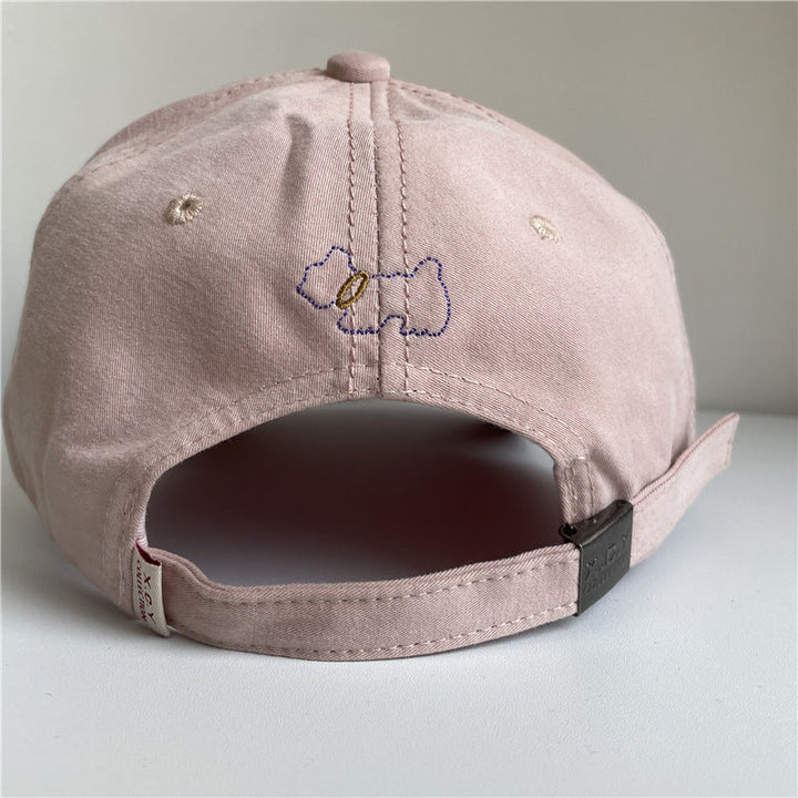 Women's Suede Embroidered Baseball Cap Kalsten