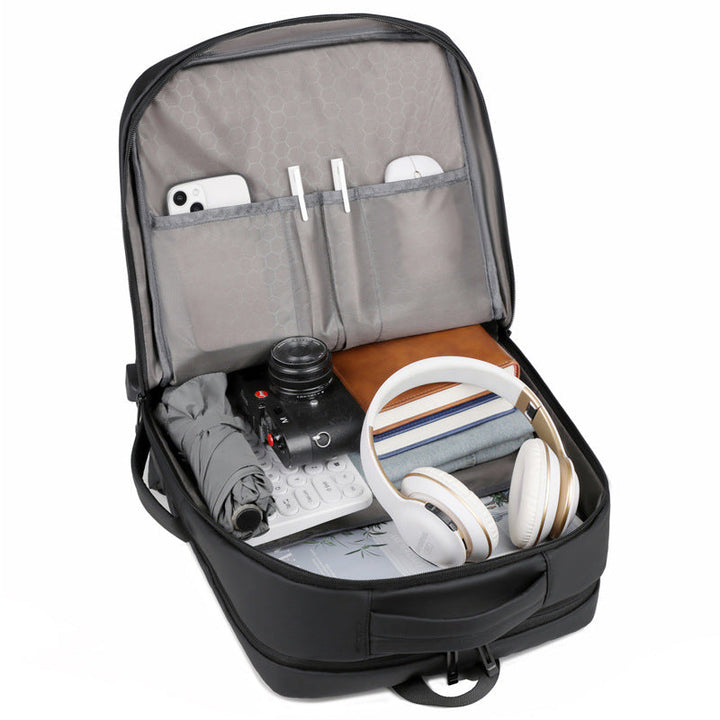 Elegant Laptop Backpack with Padded Compartment and Practical Organizer Kalsten