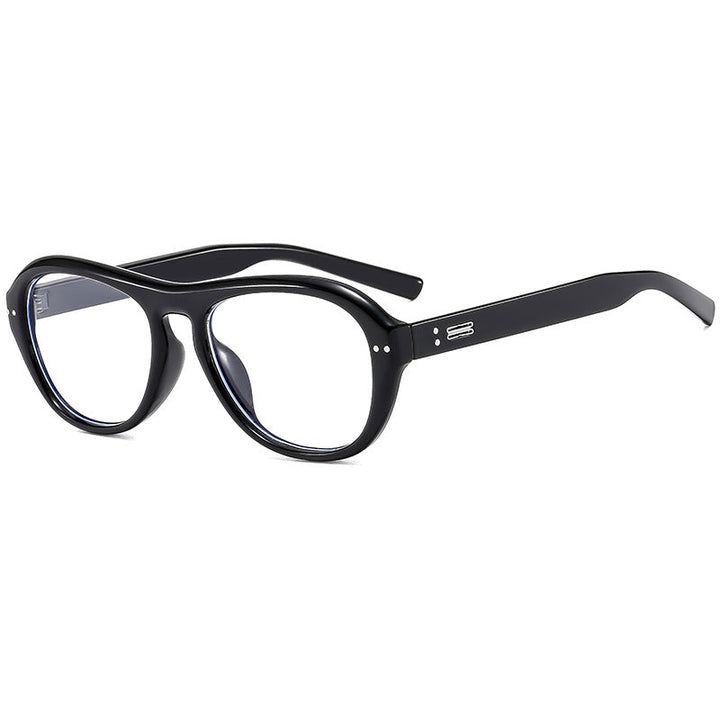 Women's fashionable glasses with fashionable elongated frame and high-quality plastic Kalsten