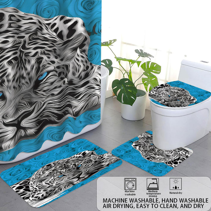 Artistic Floral Theme Bathroom Décor Set Kalsten