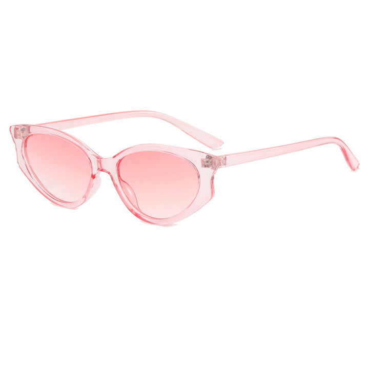 Women's Cat Eye Sunglasses with Transparent Frame Kalsten