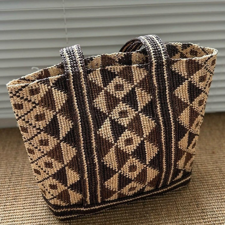 Fashionable and Practical Wicker Bag Kalsten