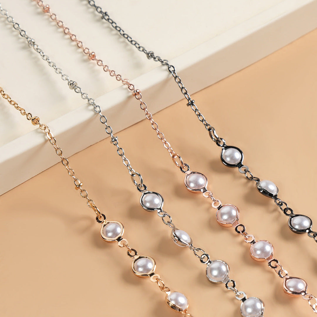 Decorative Pearl Necklace Chain kalsten