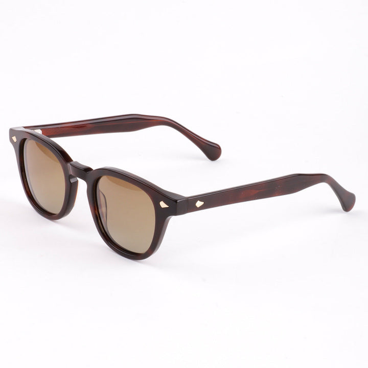 Women's sunglasses with exclusive geometry frame and polarized lenses Kalsten