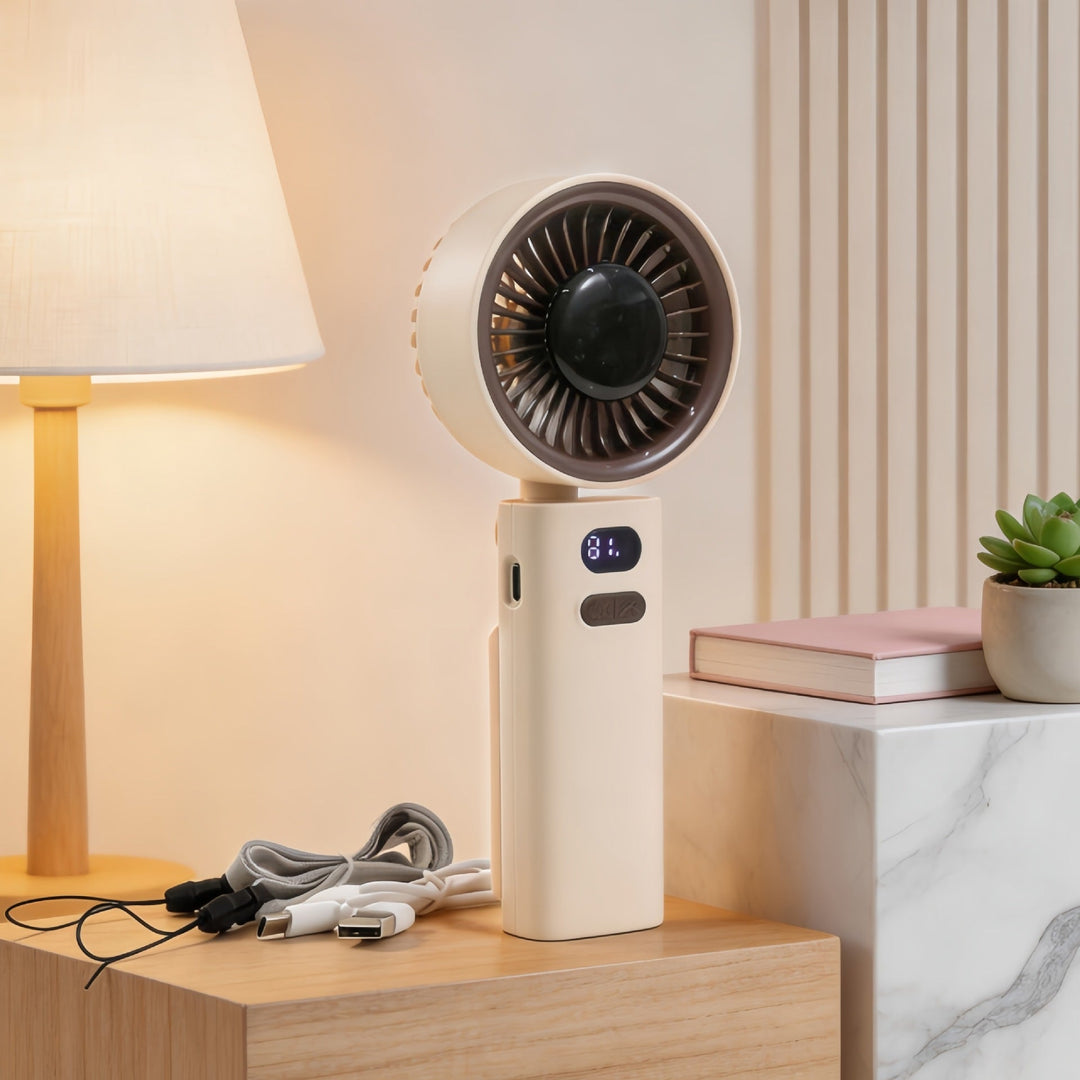 Women Portable Pulsating Fan Kalsten
