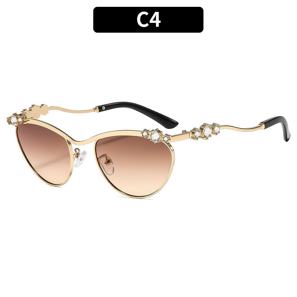 Ladies Designer Sunglasses with Sparkling Details Kalsten