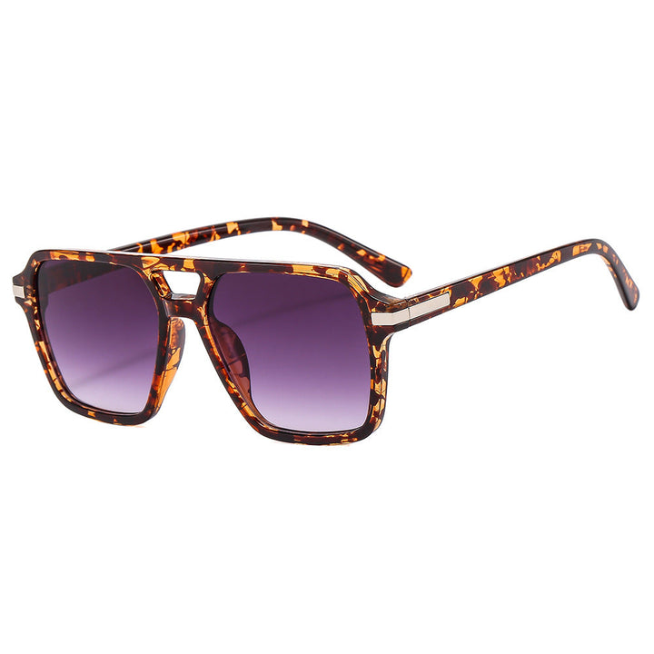 Women's fashionable square sunglasses with elegant metal finish Kalsten