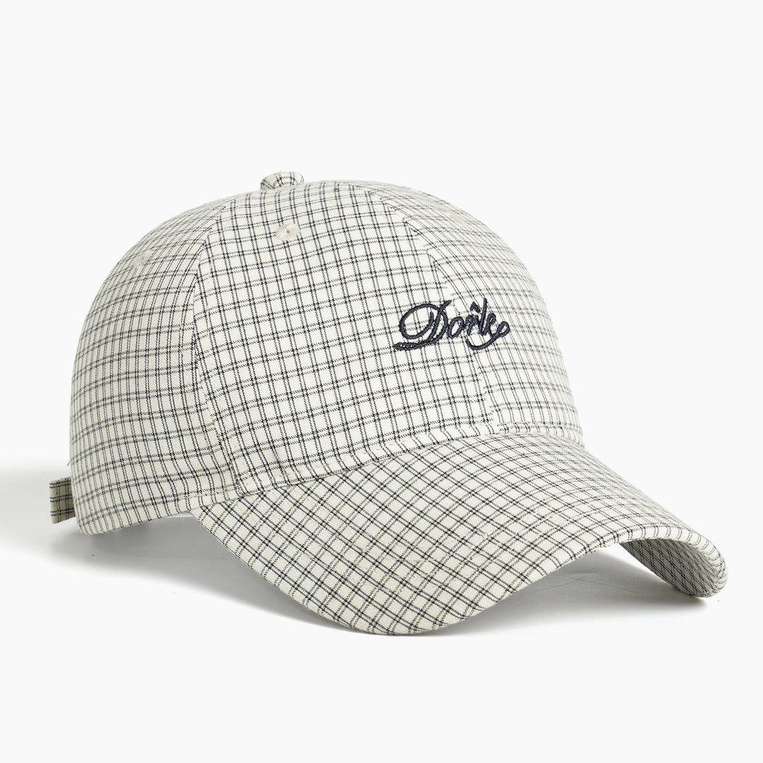 Women's Sporty Checkered Cap Kalsten