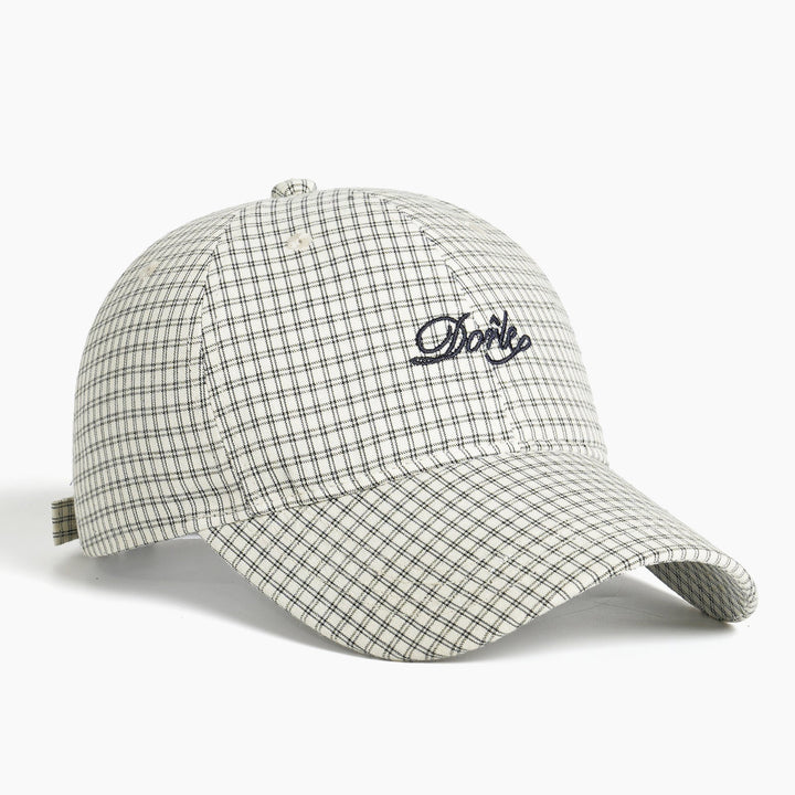 Women's Sporty Checkered Cap Kalsten