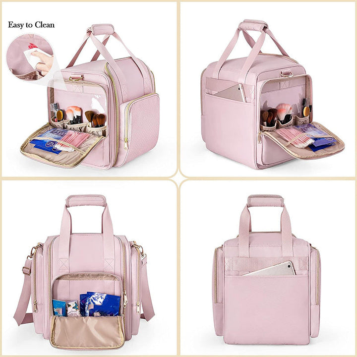 Cosmetic bag with multiple compartments Kalsten