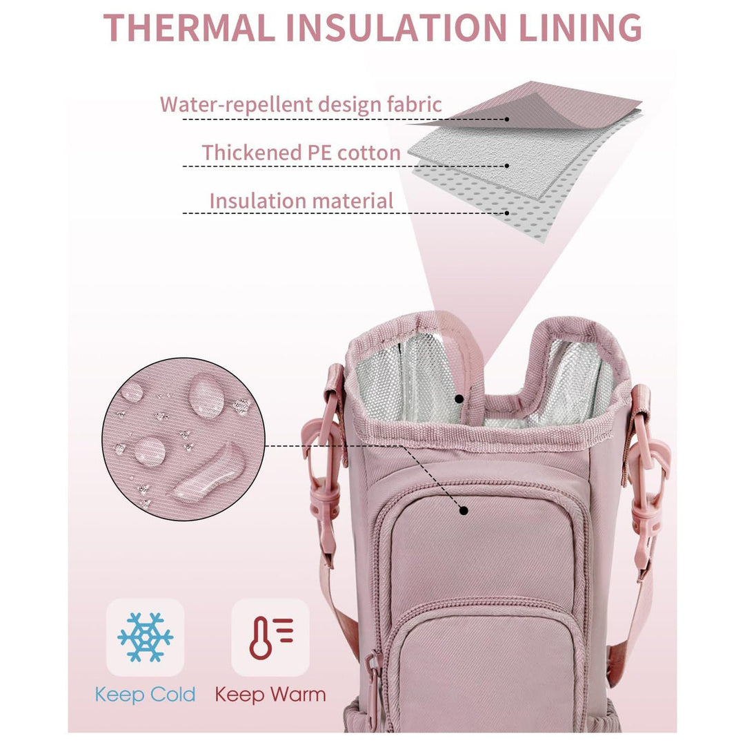 Practical crossbody bag with versatile compartments and a removable cup holder Kalsten