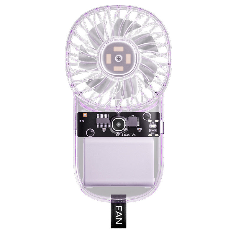 Ladies Portable Mini Hand Fan with Ergonomic Design Kalsten