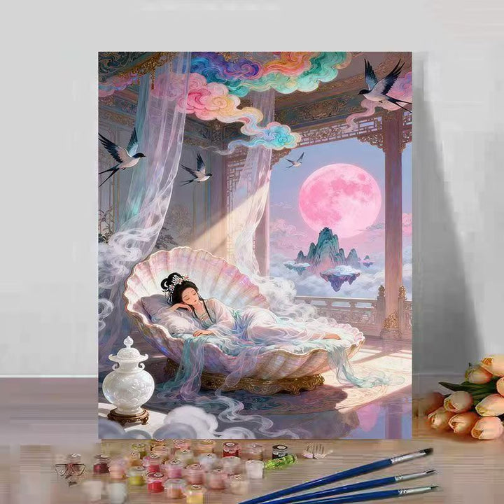 Fantasy Landscape Paint by Numbers Art Kit Kalsten