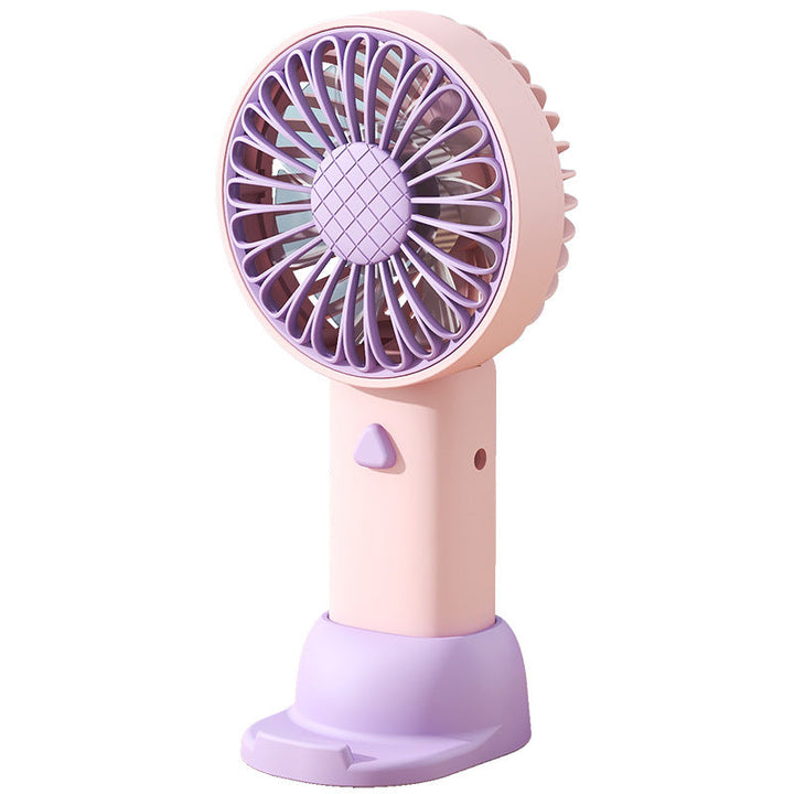 Women's portable mini fan with multiple adjustable speed settings Kalsten