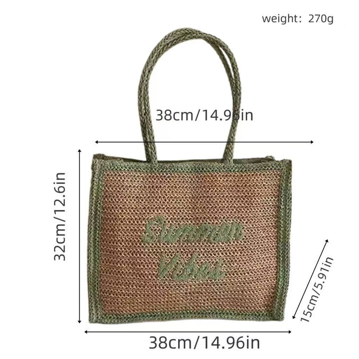 Multifunctional Carrying Bag Made of Natural Material Kalsten