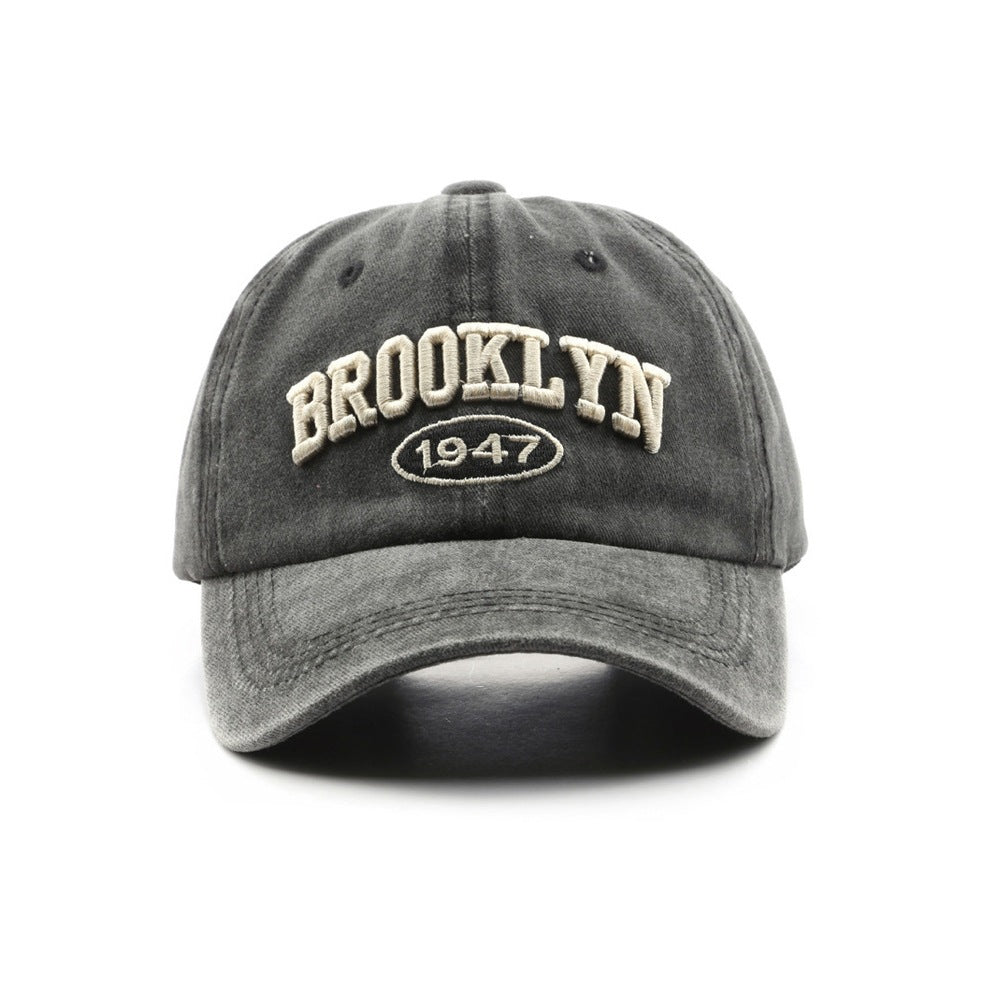 Men's Distressed Cotton Dad Cap Kalsten