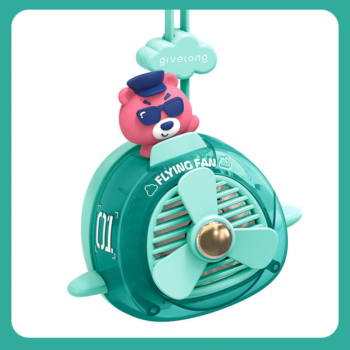 Women's Portable Mini Fan with Cute Animal Design Kalsten