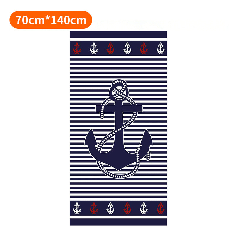 Beach towel with colorful stripe pattern Kalsten