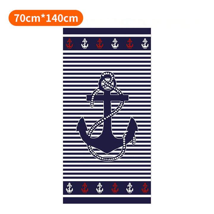 Beach towel with colorful stripe pattern Kalsten
