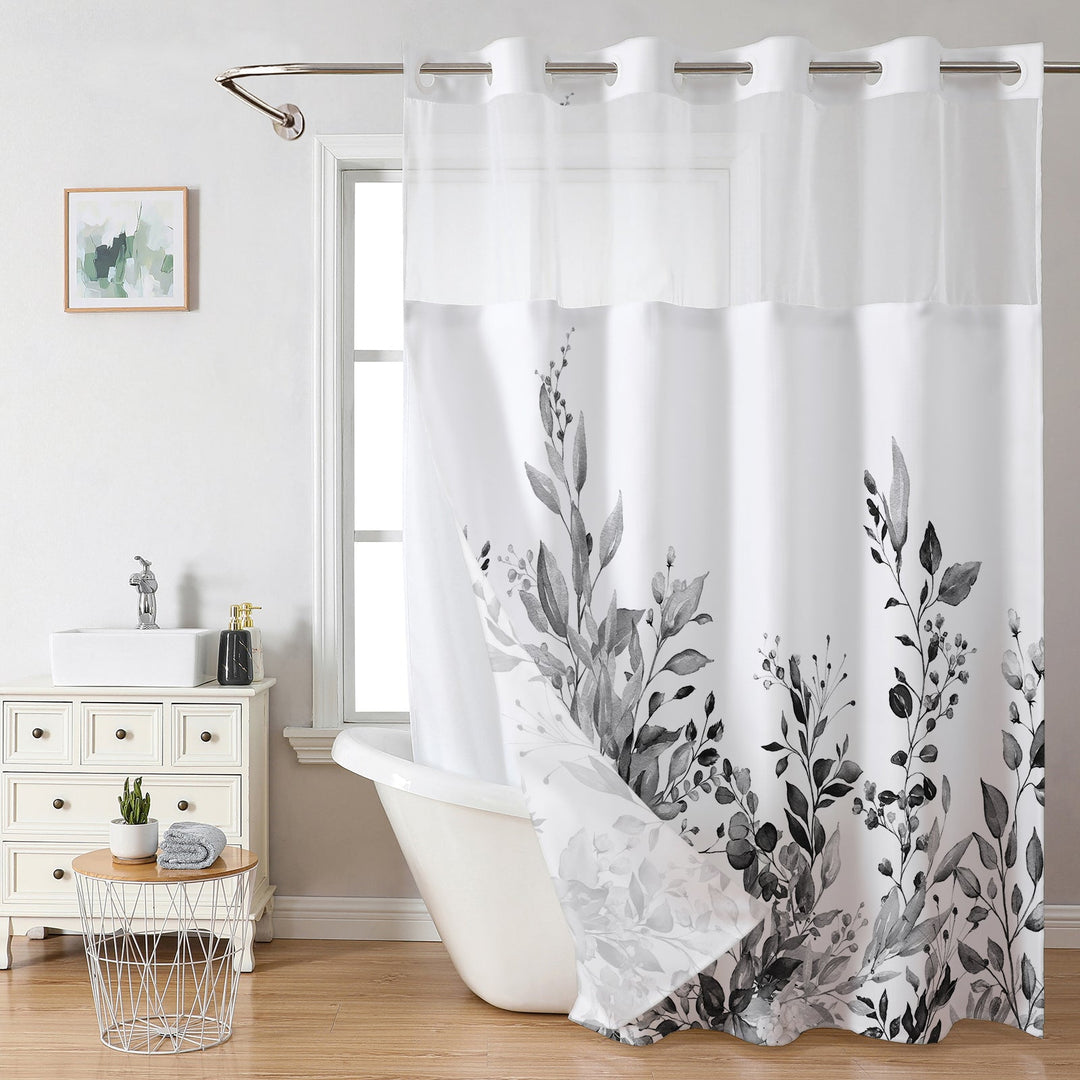 Botanical Floral Shower Curtain Kalsten